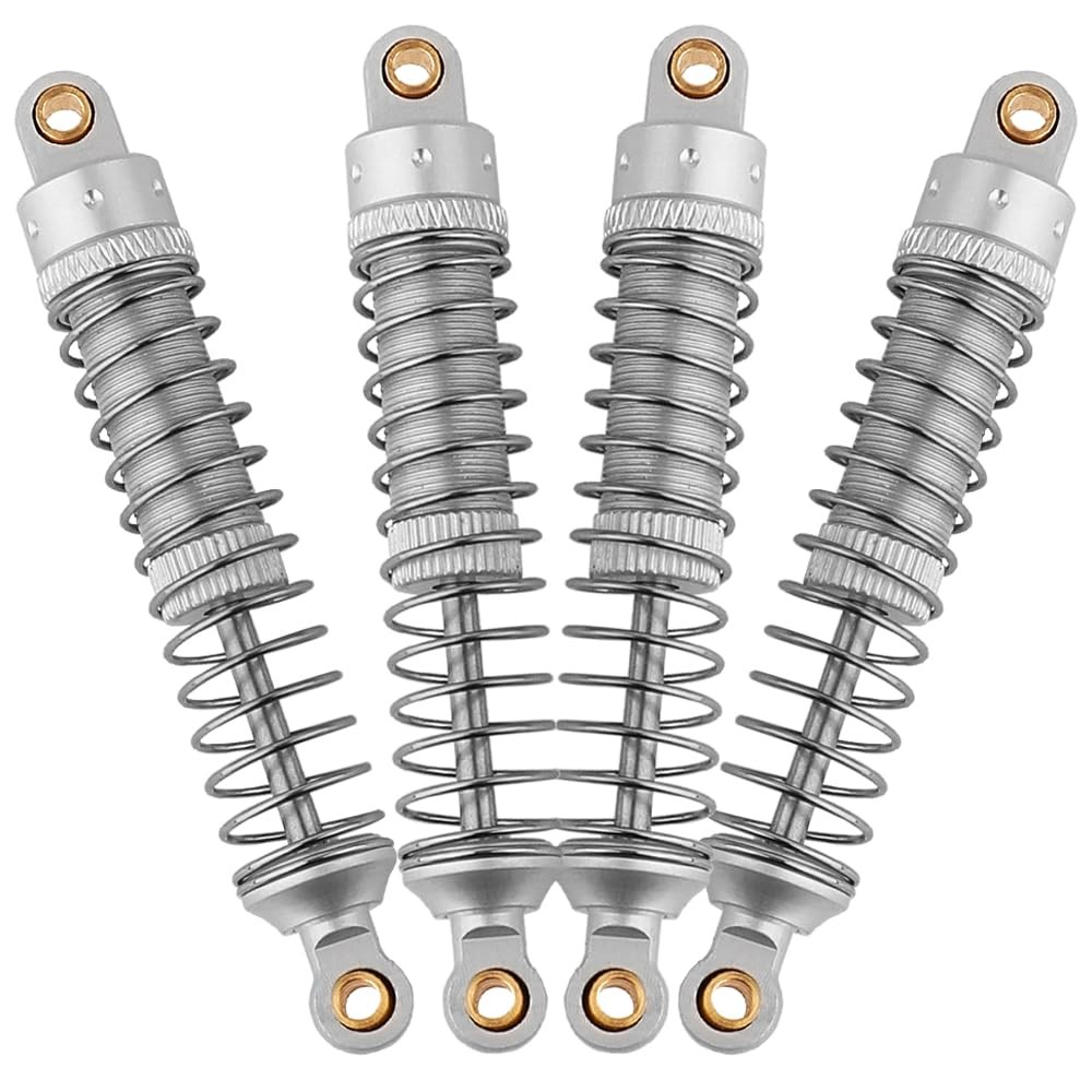 4PCS 53mm/59mm/66mm Aluminum Shocks Absorbers Oil Threaded Damper for 1/18 RC...
