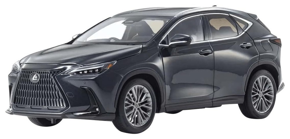 Kyosho Original 1/18 Lexus NX 450h+ Graphite Black Glass Flake Finished Model