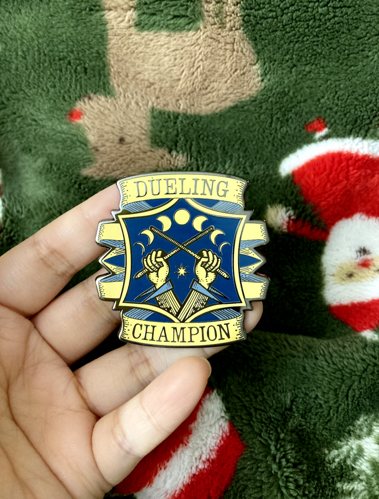 LAST CHANCE Harry Potter Dueling Champion Pin Litjoy Wizarding Trunk Exclusive