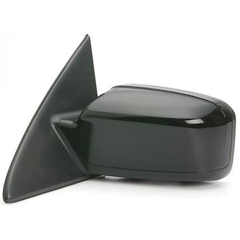 Unpainted Power Flat Driver Side Door Mirror Manual Folding 128-02152A