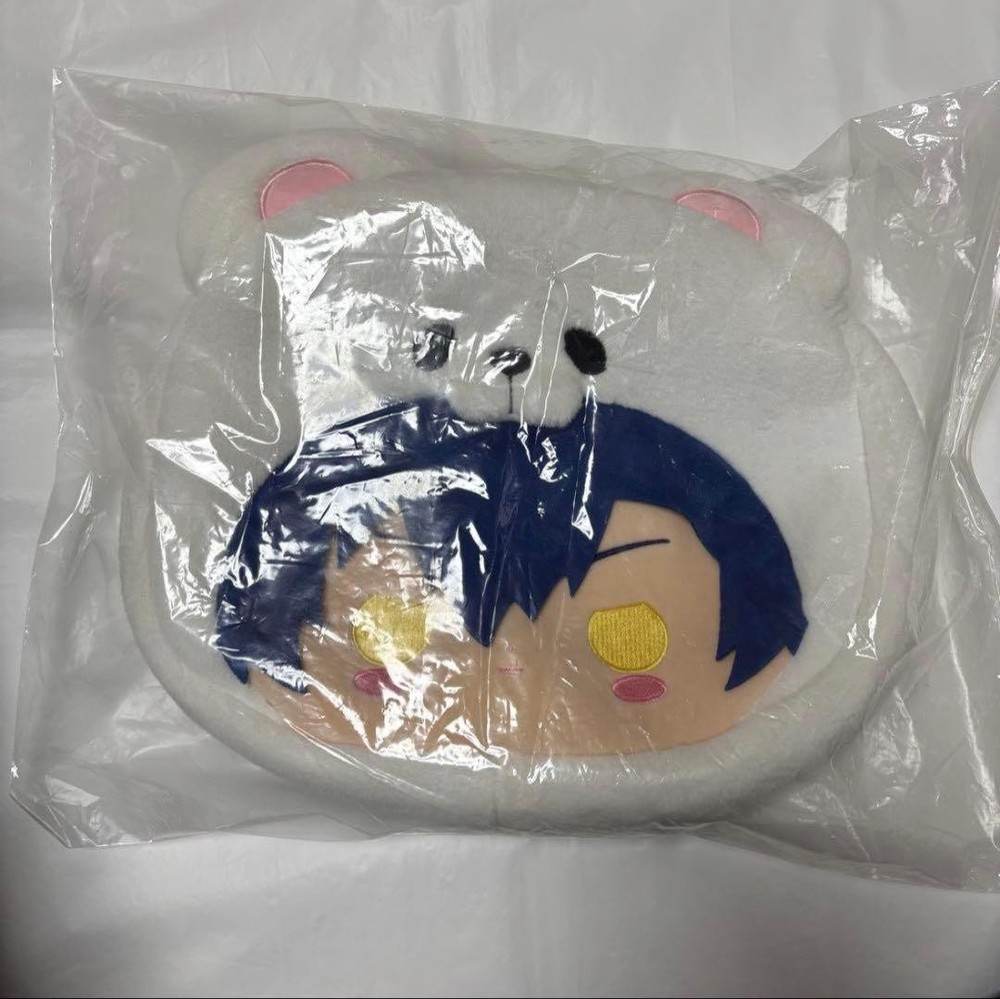 Ensemble Stars Jun Sazanami White Bear Ita Bag Plush Charm