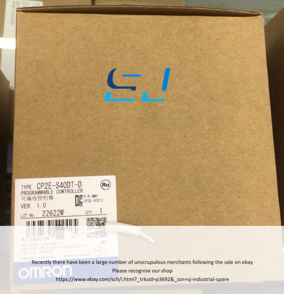 Brand new OMRON CP2E-S40DT-D Programmable Controller CP2E-S40DT-D