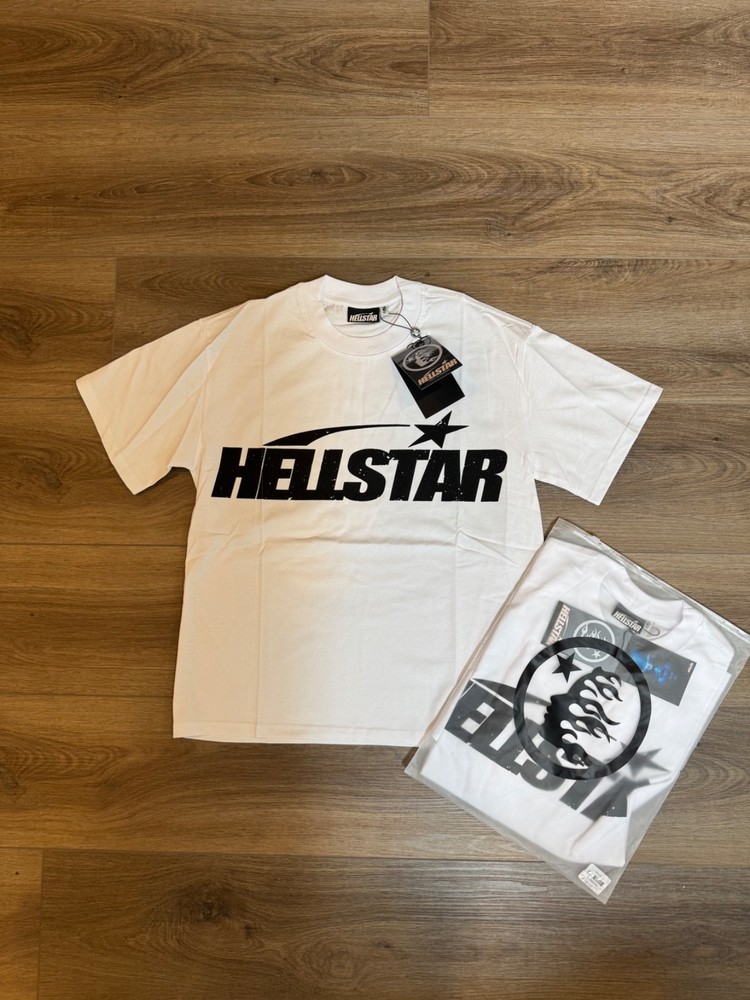 White Hellstar T. Shirt - Brand New - Size L
