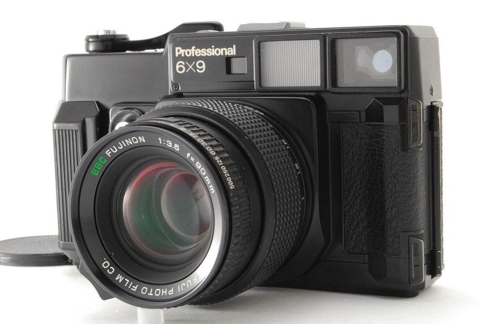 Fujica GW690 Pro 6x9 Film Camera with EBC 90mm F3.5 Lens Exc+5 Japan