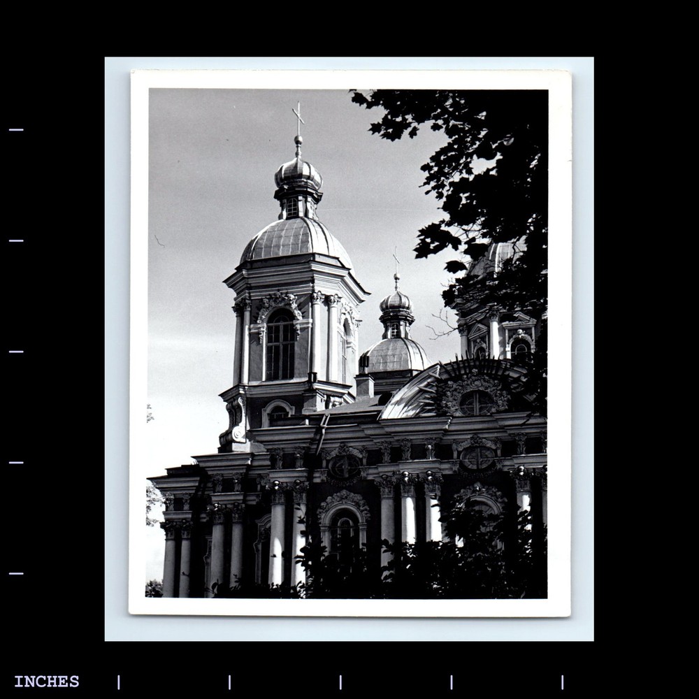 Old Vintage Photo CHURCH BUILDING RUSSIA ST NICHOLAS CATHEDRAL SAINT PETERSBURG
