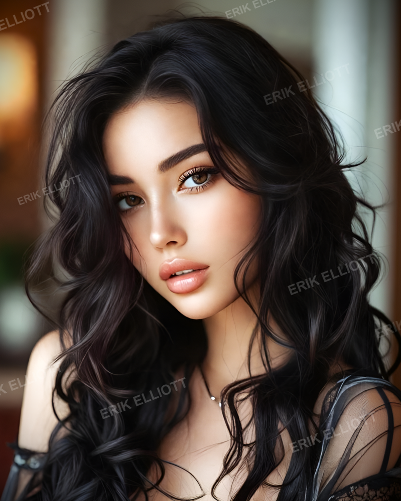 Asian Girl 8X10 Photo Art Print Beautiful Woman Picture Collectable Photograph
