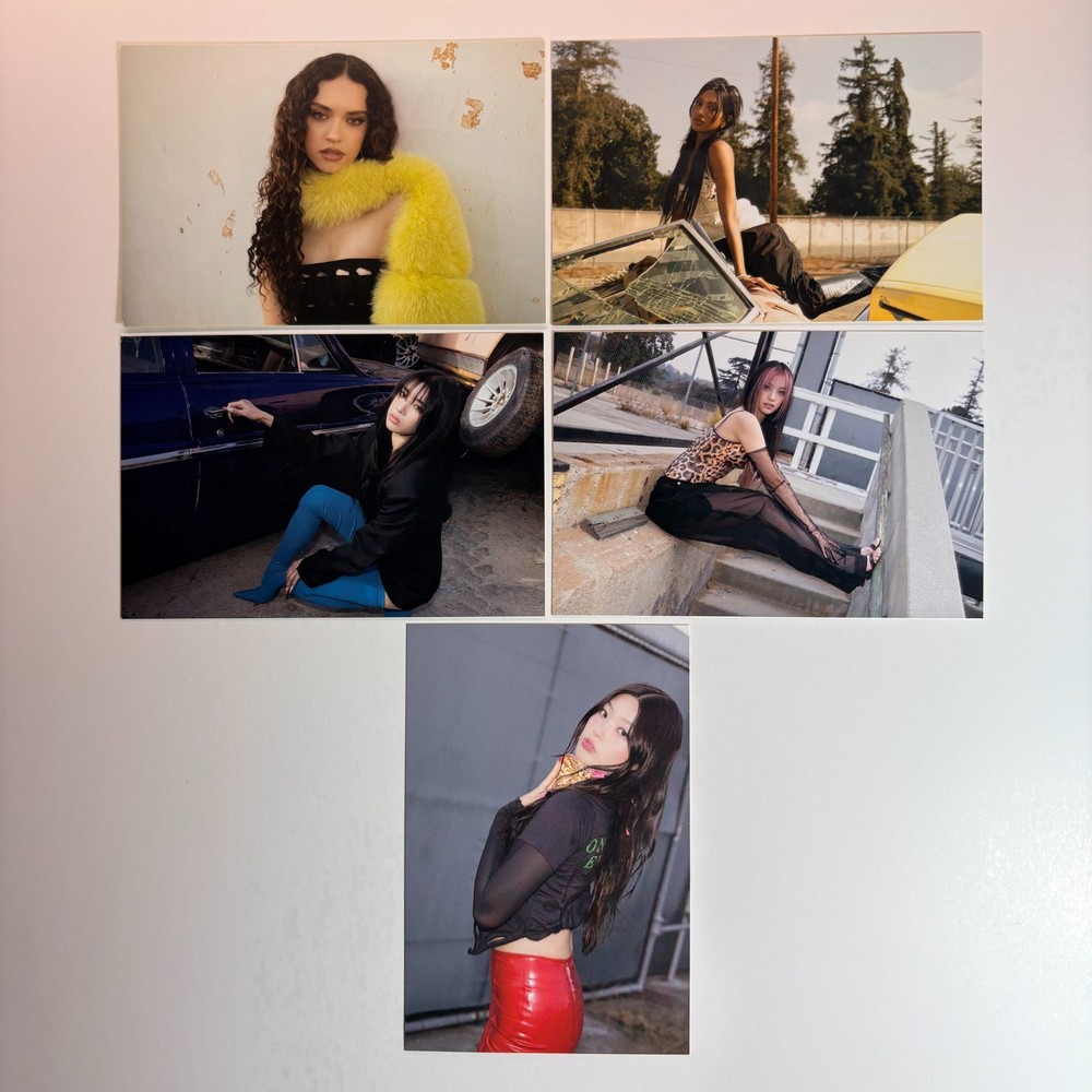 [KATSEYE] Official BEAUTIFUL CHAOS Chaotic Ver. Album Postcard (NEW)