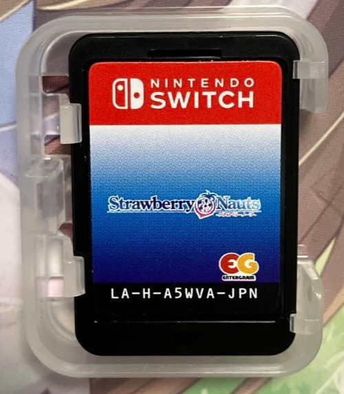 Strawberry Nauts Nintendo Switch Cartridge Only Used Tested Japanese version