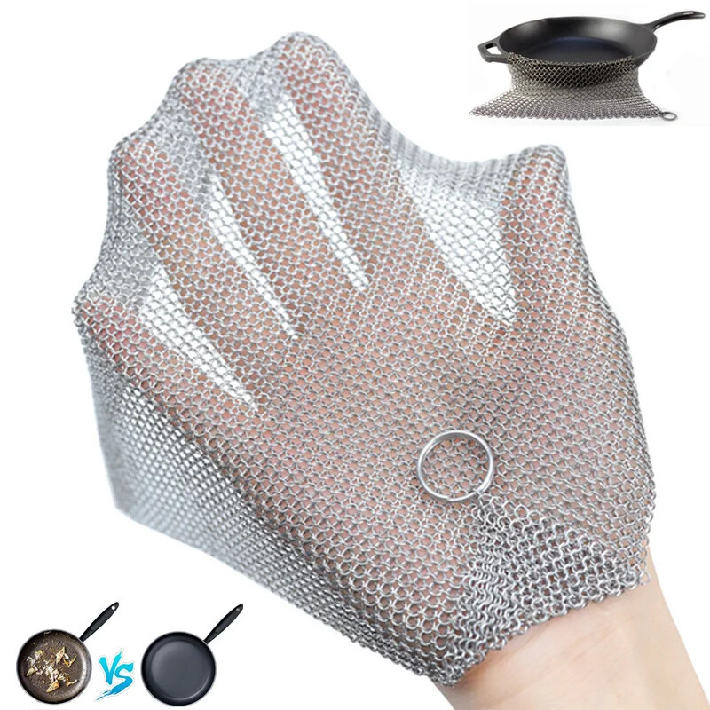 Stainless Steel Cast Iron Cleaner for Pots Pans Kitchen Microwave