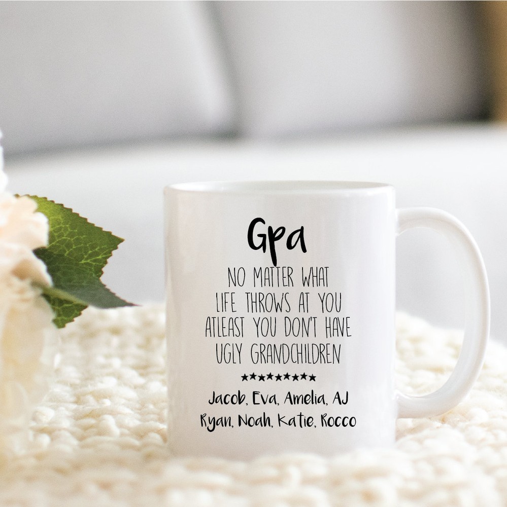 Personalized Gift For Gpa Funny Gpa Mug Christmas Birthday Cup For Gpa