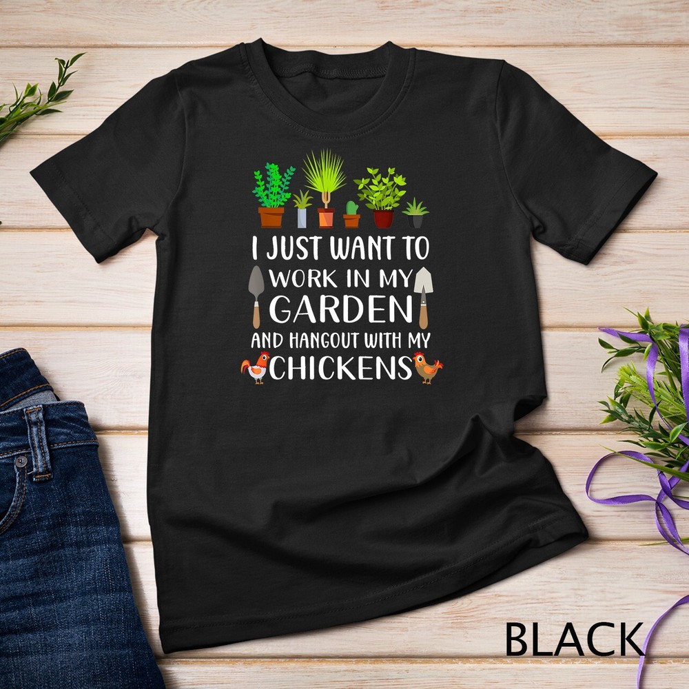 Chicken lover funny gardening Mug, Gardener Mug Unisex T-shirt