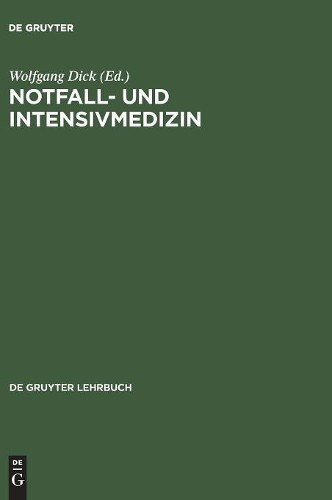 Notfall- und Intensivmedizin (Hardback)Another great item from Rarewaves USA | Free delivery!