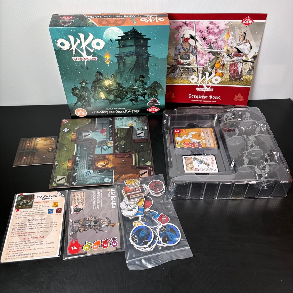 OKKO Chronicles Cycle of Water Monastery of the Silver Plum Tree Unplayed