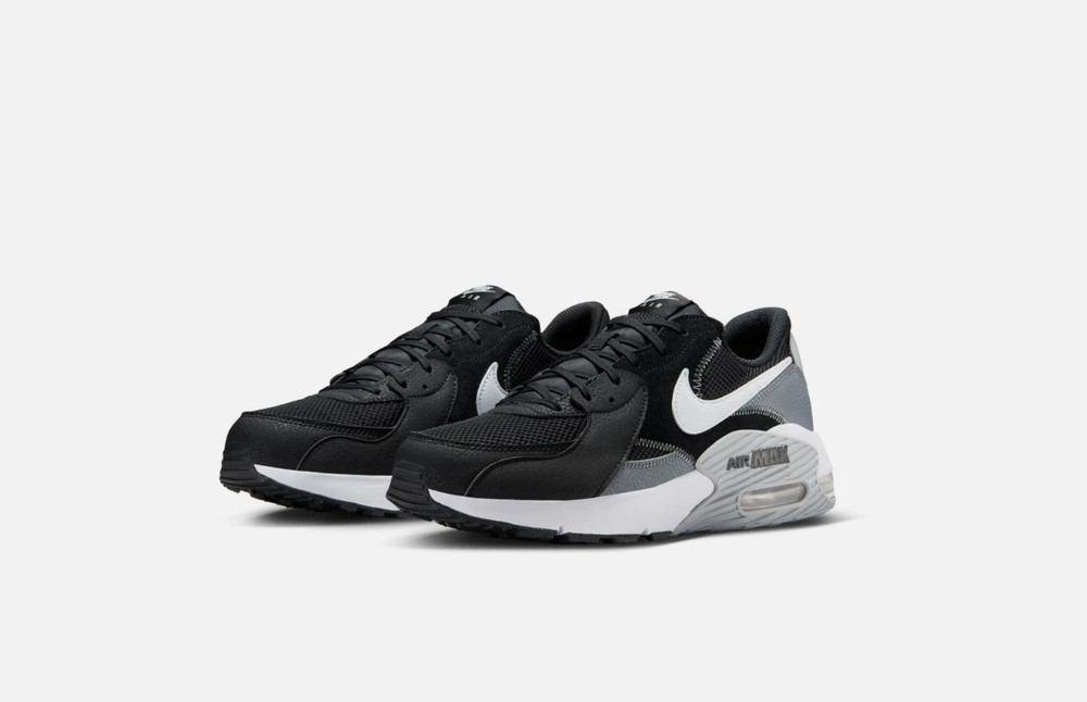 Nike AIR MAX EXCEE Mens Wolf Grey White Athletic-Sneakers Shoes FN7304-001 Sz 10