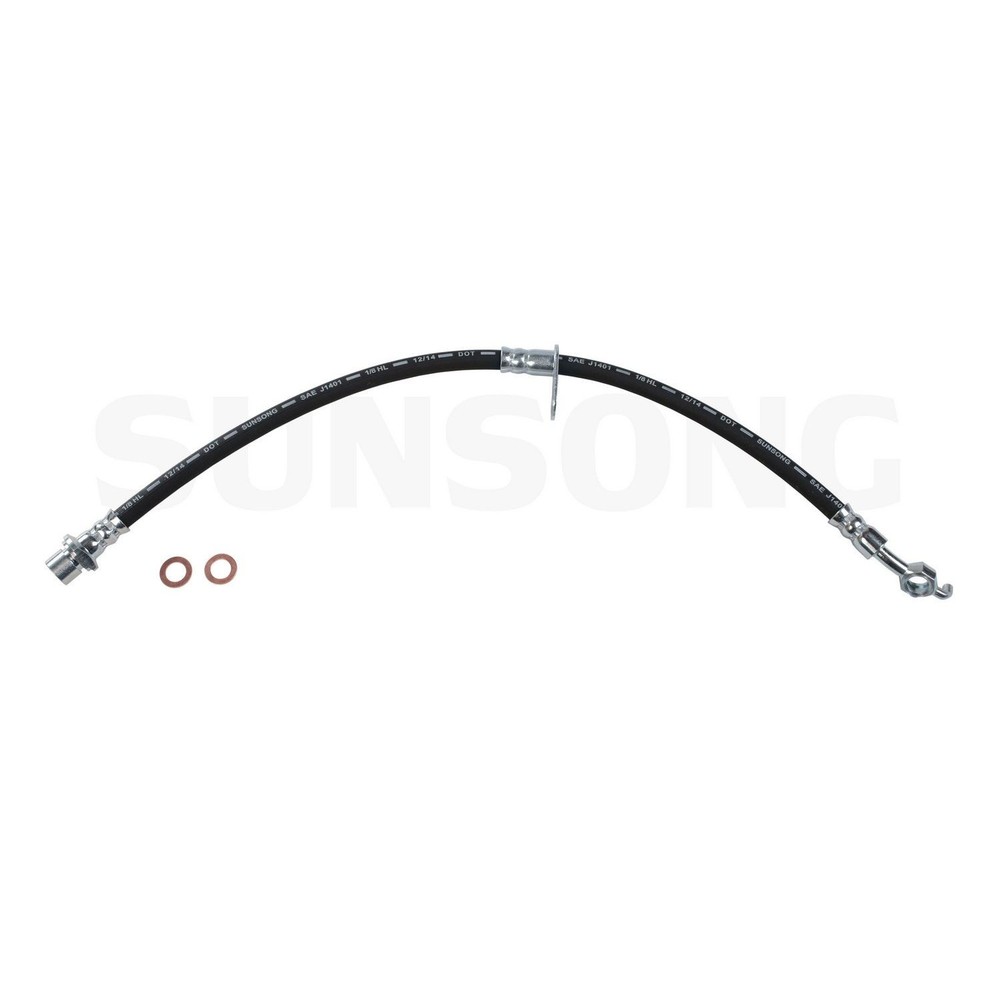 Sunsong 2203561 Brake Hydraulic Hose For 96-03 Toyota RAV4