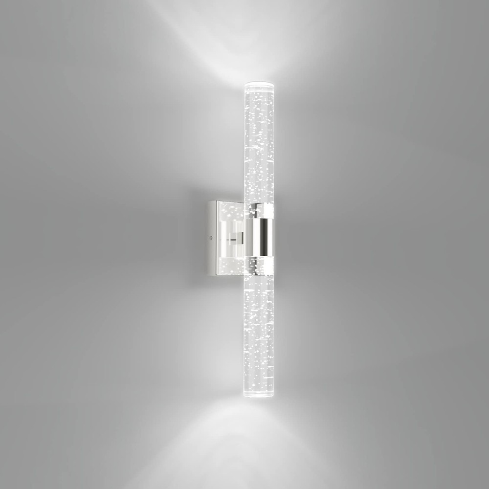 Bathroom Light Fixtures,Chrome Modern Vanity Lights for Bathroom,Crystal LED ...