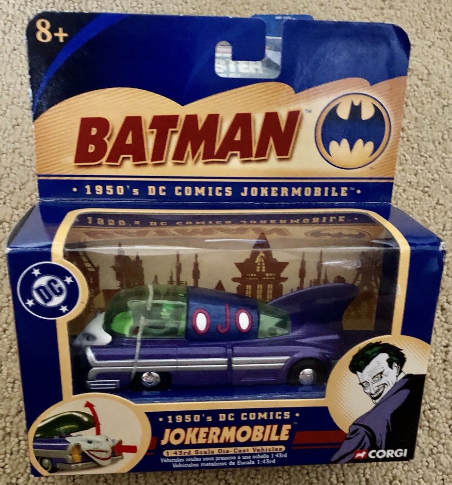 Batman DC Comics Jokermobile 1:43 Scale Die-Cast Model Corgi 2005