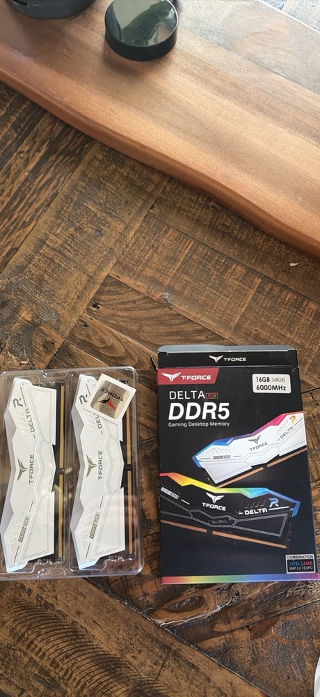 T-Force Delta RGB DDR5 16GB RAM (2x8GB 6000MHZ)