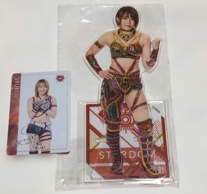 Stardom Akari Acrylic Stand & Wafer Card Bulk Sale, New, Japan