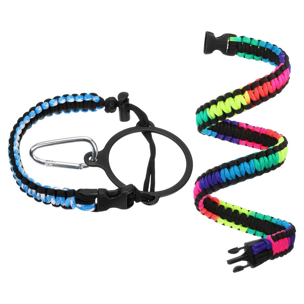 Paracord Handle, Water Bottle Handle Strap, Blue