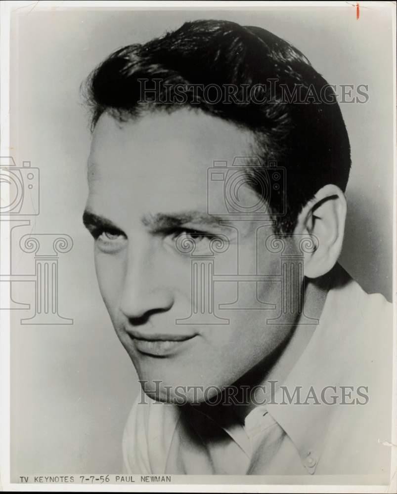 1956 Press Photo Actor Paul Newman - lrx99343