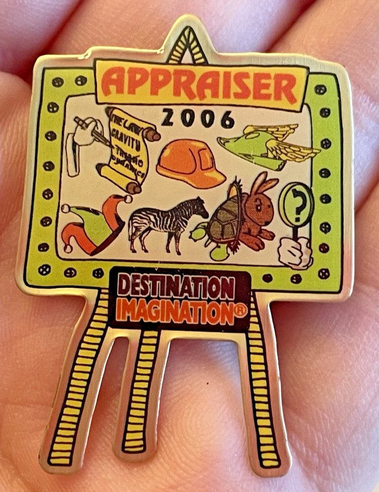 2006 Destination Imagination Appraiser Global Finals Trading Pin