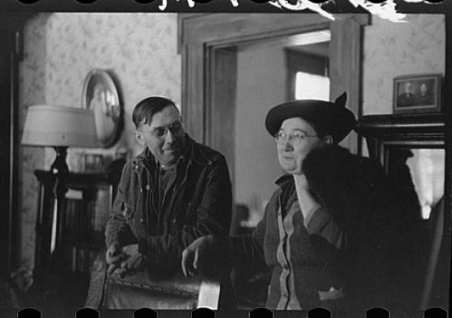 Photo:Ross County Ohio Mrs Haubeil 1940 fair ribbons