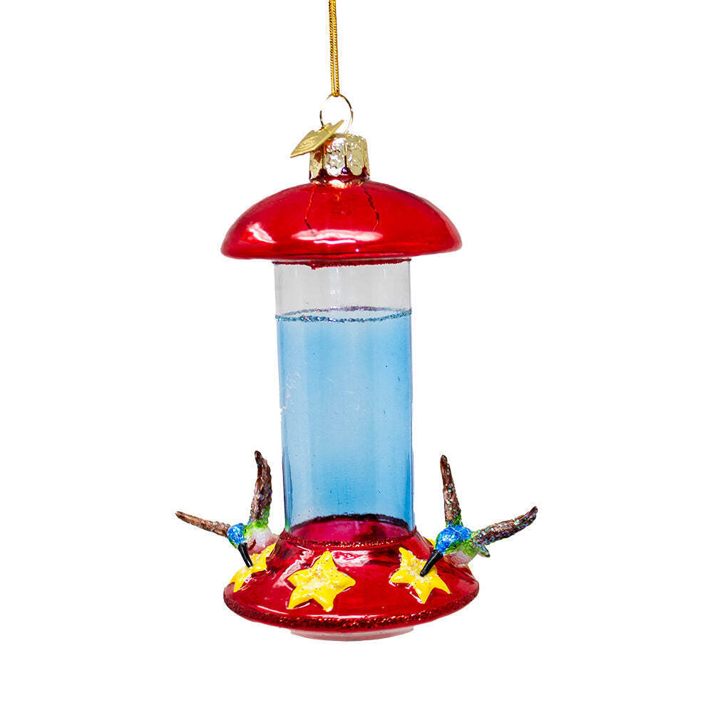 Noble Gems Hummingbird Feeder Ornament 4.5