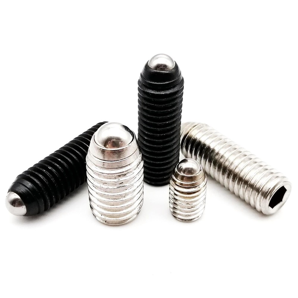 M2.5-M16 Hex Socket Allen Head Spring Ball Set Screw Plunger Point Grub Bolt B#