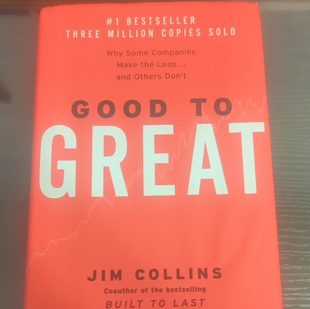 Good to Great by Jim Collins Paperback Nonfiction Business Management Leadership