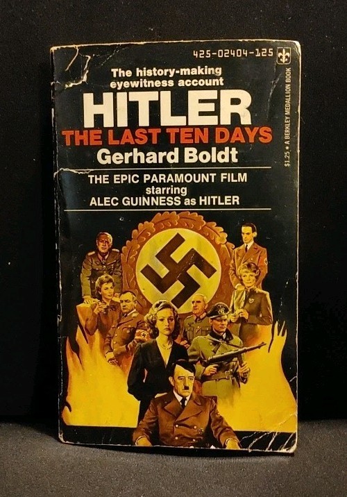 Hitler The Last Ten Days Paperback Book Gerhard Boldt 1973 B62