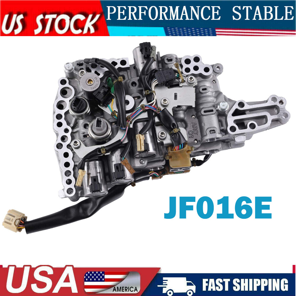JF016E CVT Transmission Valve Body with Solenoids For Nissan Altima 2.5L 12-2019