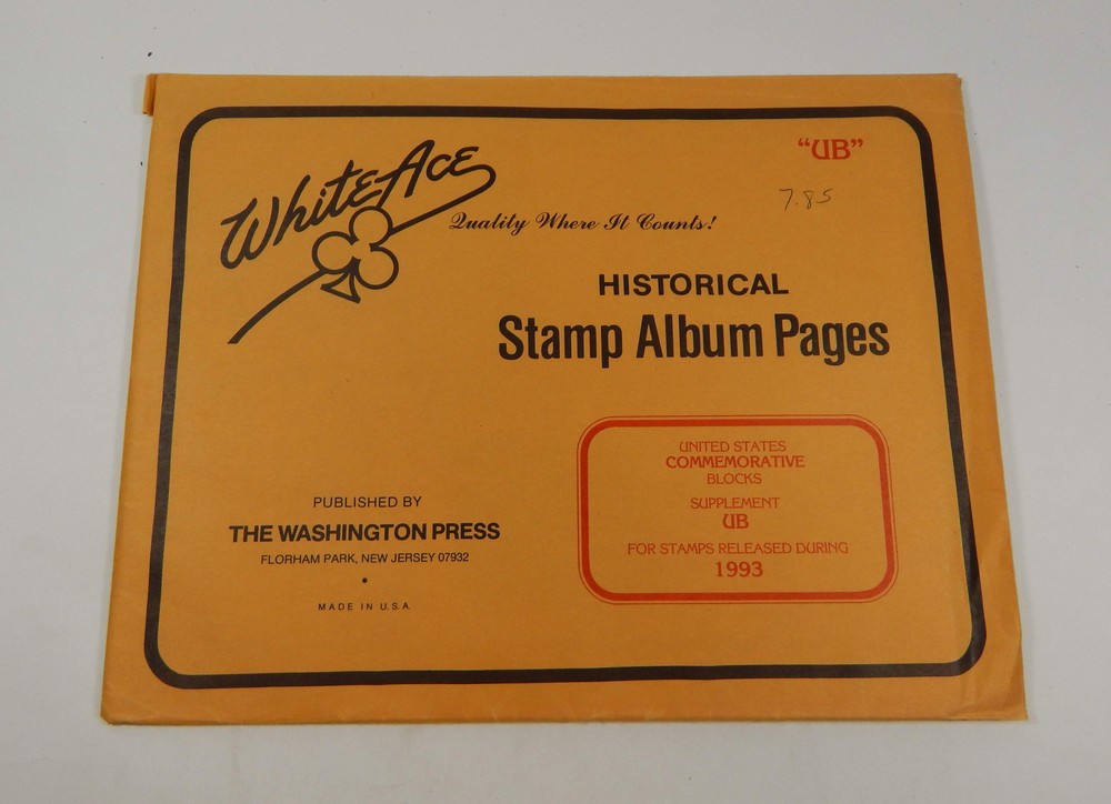 White Ace United States Commemorative Supplement 