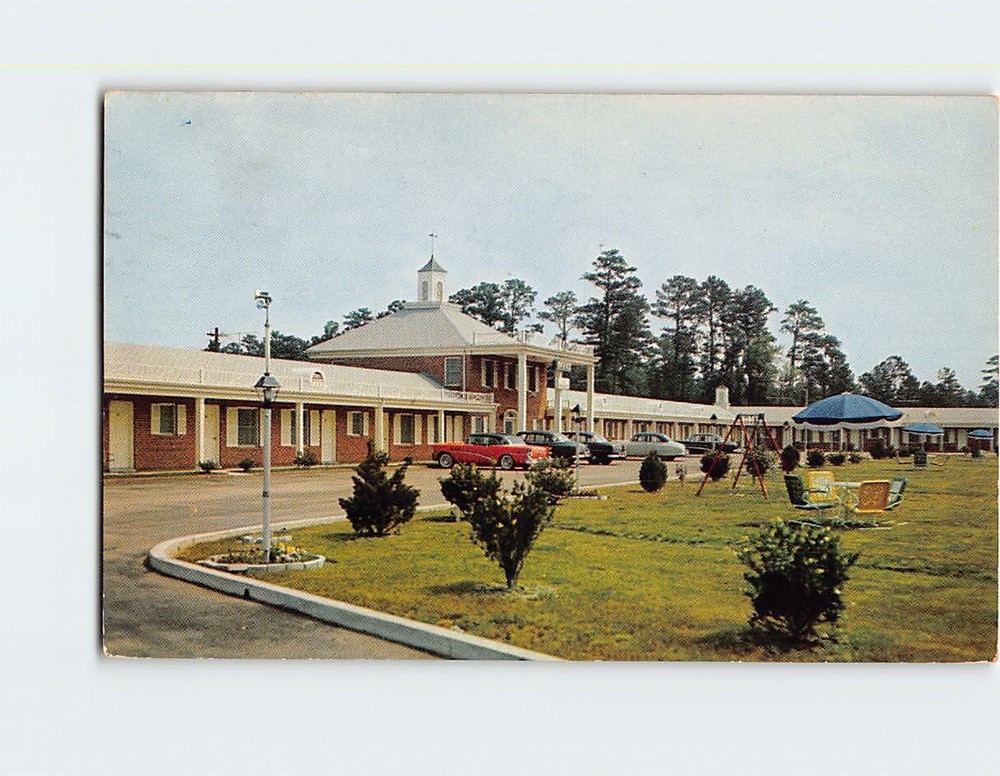 Postcard Midwood Motel Court Rocky Mount North Carolina USA
