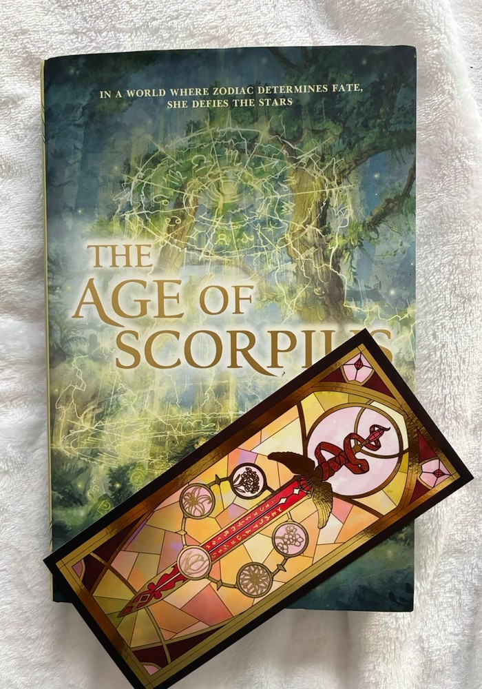 SIGNED Audra Winters Age of Scorpius First Edition Hardcover Limited Set