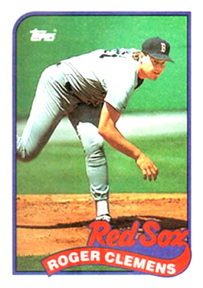 1989 Topps #450 Roger Clemens Boston Red Sox