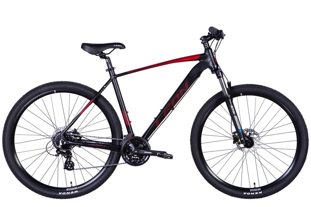 Mountain Bike Hardtail MTB 29in Aluminum Frame Disc Brakes Black