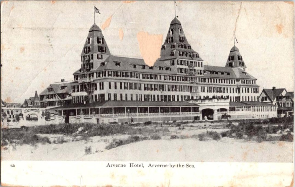 Pre-1907 ARVERNE HOTEL Queens - New York City NY m/14 BB8716