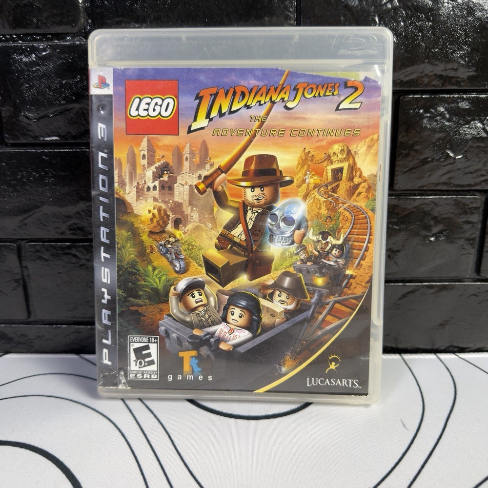LEGO Indiana Jones 2: The Adventure Continues PlayStation 3 PS3 CIB Blu-ray 2009