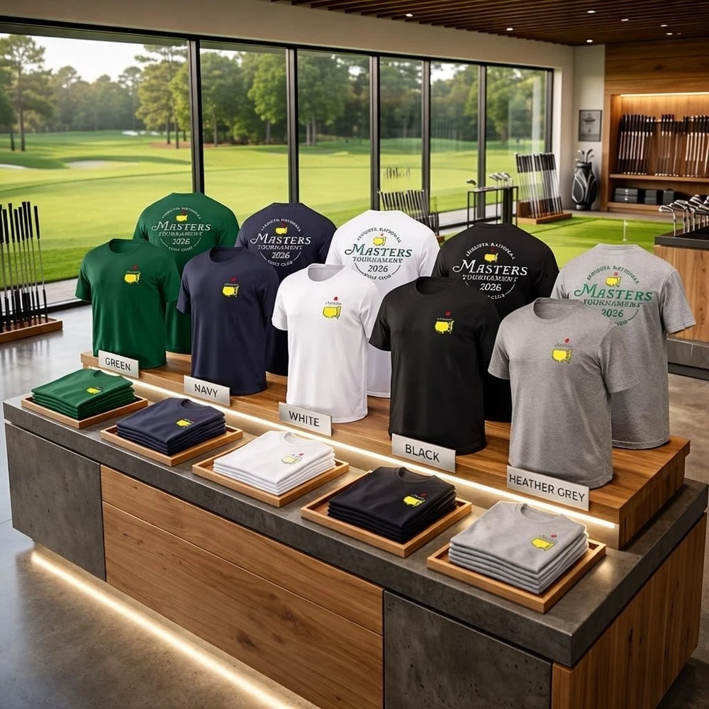 HOTT! The Masters 2026 Augusta National Golf Club Tournament T-shirt