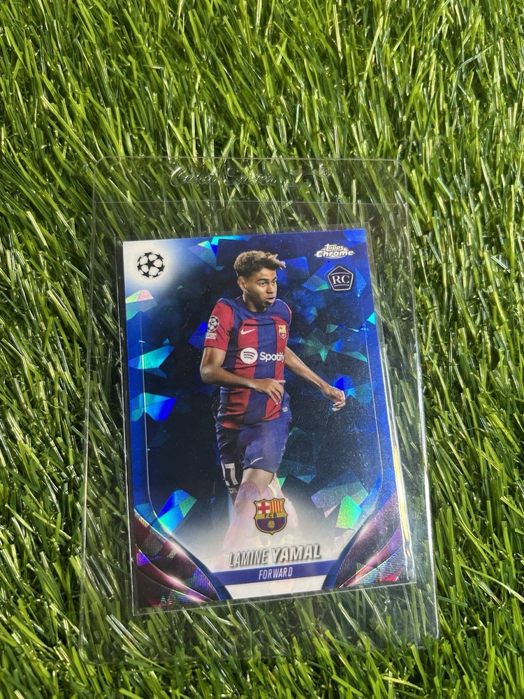 2023-24 Topps Chrome Uefa Club Competitions Sapphire Edition - Lamine Yamal #64
