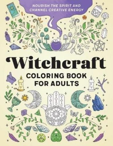 Rockridge Press Witchcraft Coloring Book for Adults (Paperback) (UK IMPORT)All Tariffs and Duties included - no additional charges