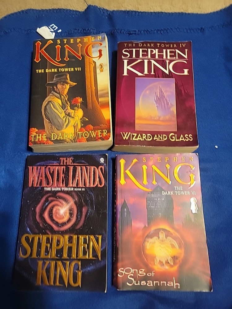 Stephen King The Dark Tower Lot (4) Paperback