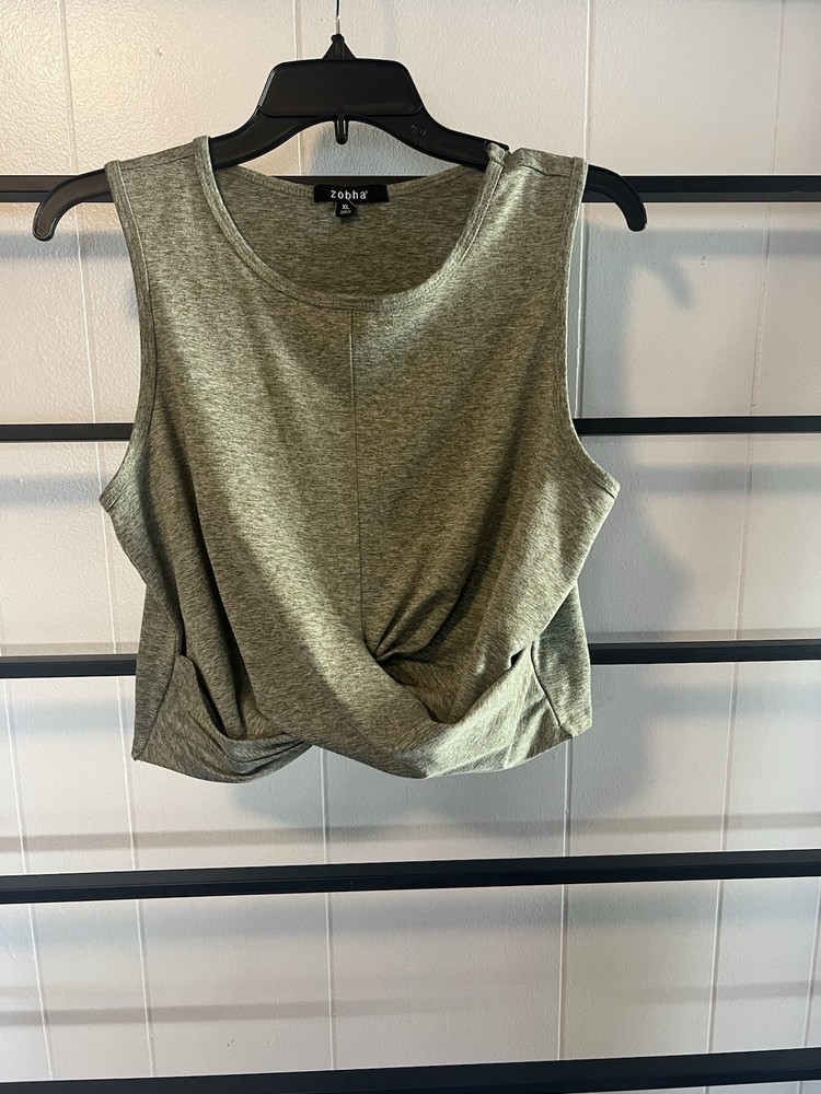 Women's ZOBHA, XL, Crop, Tank Top, Active Tank, B13