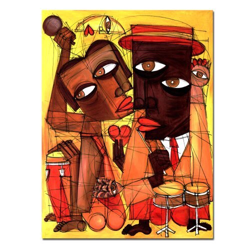 Vibrant Flavor of Color Canvas Wall Art 18x24 Inches