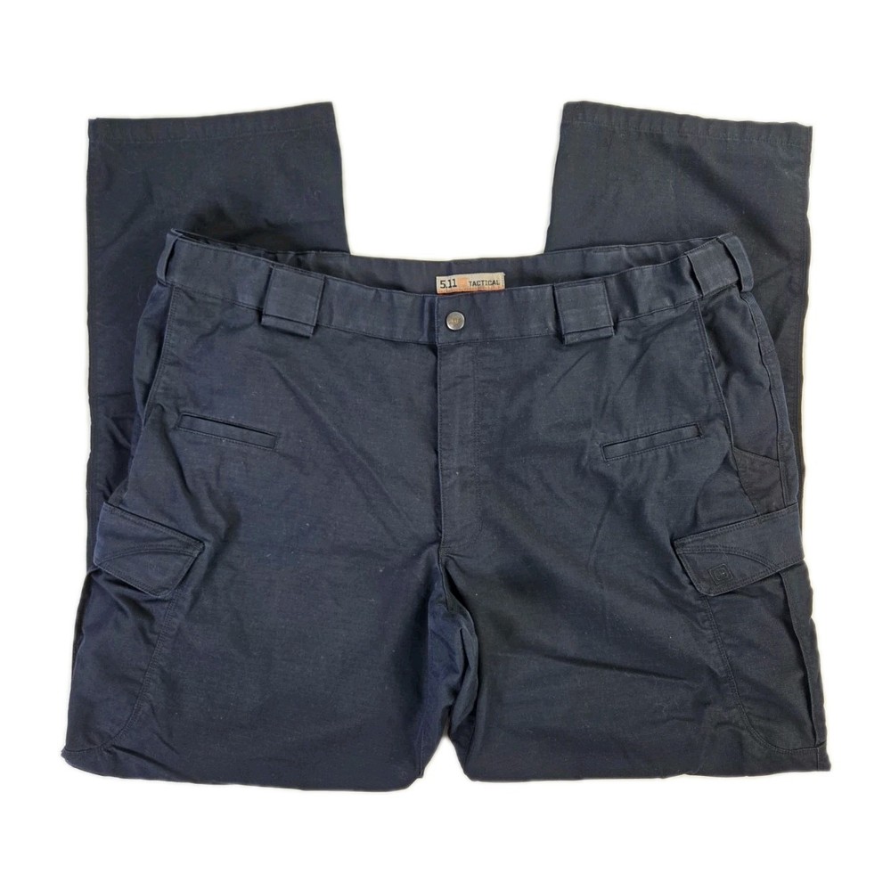 5.11 Tactical Stryke Pants Mens 42 (42x32) Navy Ripstop Cargo Utility Workwear