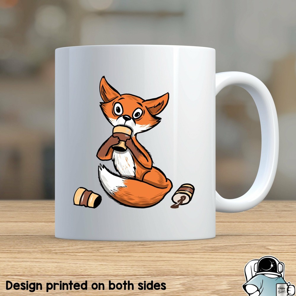 Fox Lover Coffee Mug - Cute Animal Gift for Coffee Addicts