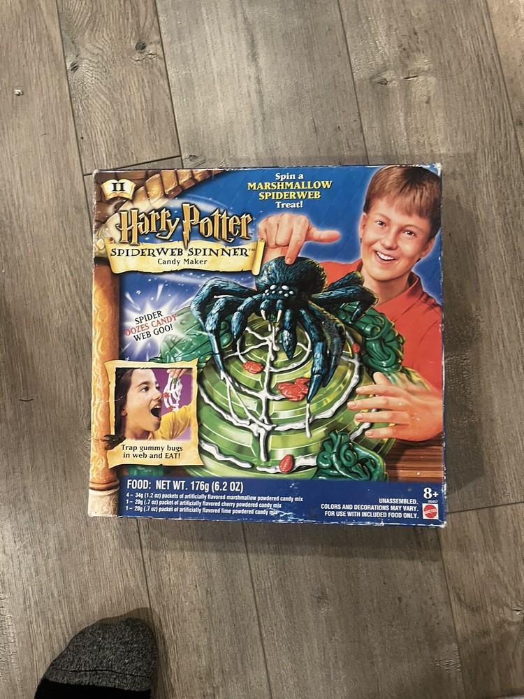 2001 Mattel Harry Potter Spiderweb Candy Maker Sealed Unopened NIB