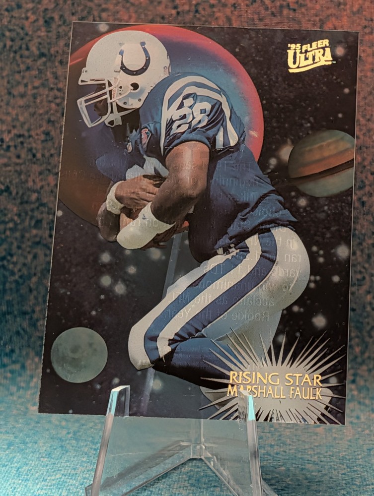 1995 Ultra #5 Marshall Faulk Rising Stars