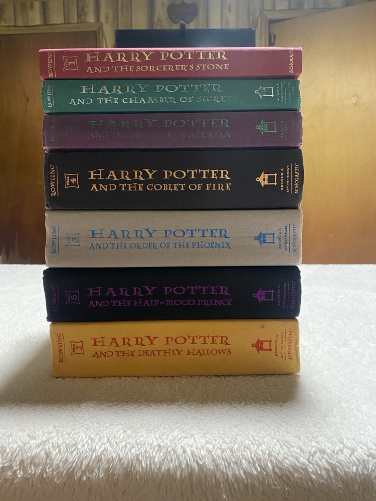 Harry Potter Hardcover Complete Set 1–7 Hardcover Books No Dust Jackets